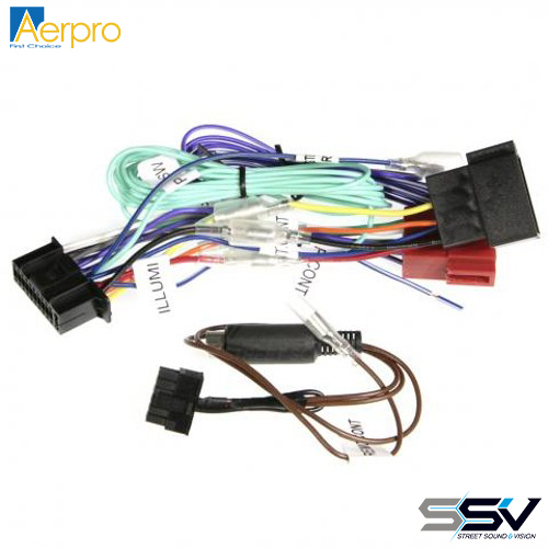AERPRO APP9KE4 Kenwood 22 pin iso & patchlead