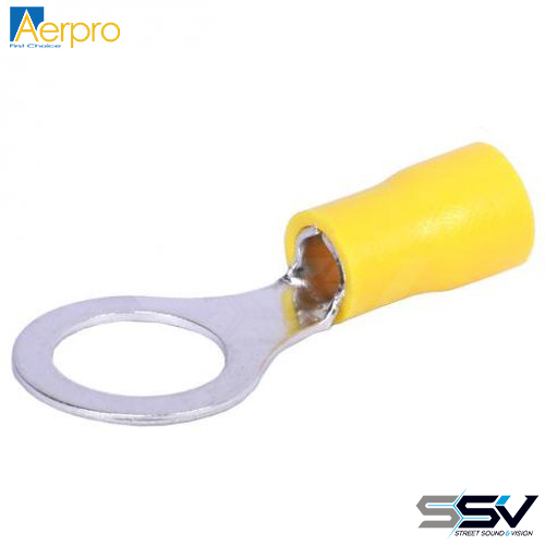 Aerpro APR95Y 13Mm o ring terminal yellow - 100pcs