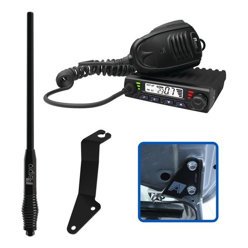 Aerpro APTYCBE2 Compact 5w Uhf Cb Kit To Suit Toyota Landcruiser 2016-2021