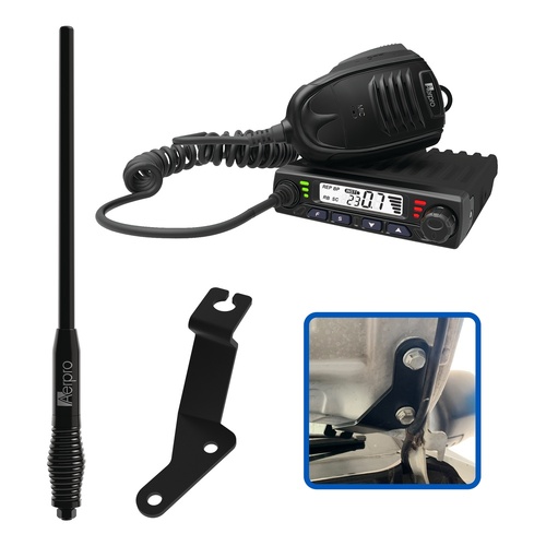Aerpro APTYCBE3 Compact 5w Uhf Cb Kit To Suit Toyota Hilux 2005-2015