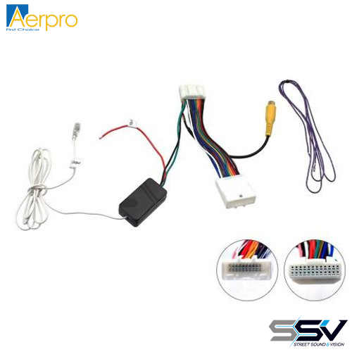 Aerpro APVTY12 Aftermarket video camera to factory screen adapter