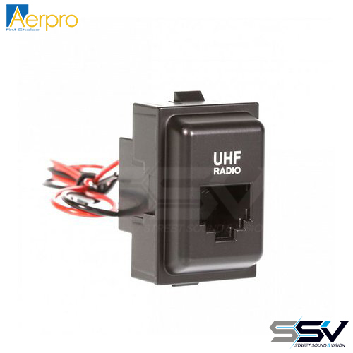 ARJ45JP1: RJ45 PASS-THROUGH ADAPTOR TO SUIT JEEP (20.5MM X 32MM)