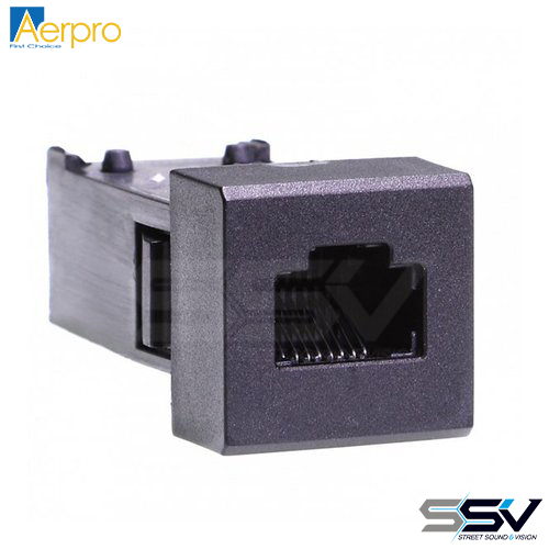 Aerpro ARJ45TO8 UHF Radio Microphone RJ45 Pass Through Connector