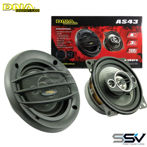 DNA AS43 4in 3 Way Speakers 1 Pair