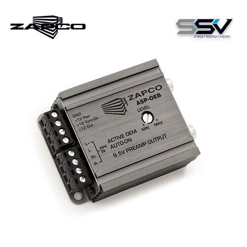 ZAPCO ASP-OEB   2-Channels OEM Speaker Level to Preamp