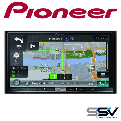 Pioneer AVIC-F70DAB 7” Touch-screen Refurbished Head Unit Apple CarPlay, Android Auto & Bluetooth