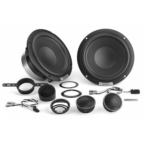 Audison AVK6APII VOCE II - 6.5" 2-WAY 4 OHM ACTIVE SPEAKERS - PAIR