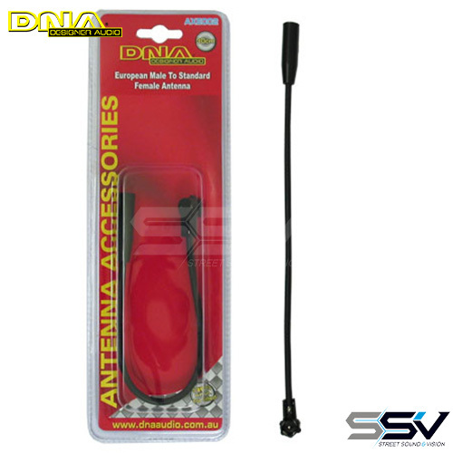 DNA AXE002 Male Euro Plug To Female Motorola Socket
