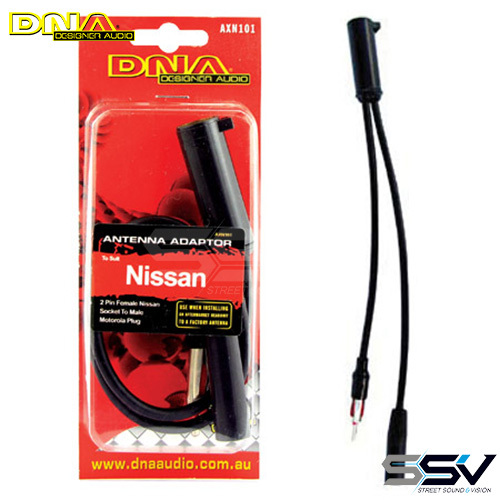 DNA AXN101 2 Pin Female Antenna Adapt Suits Nissan