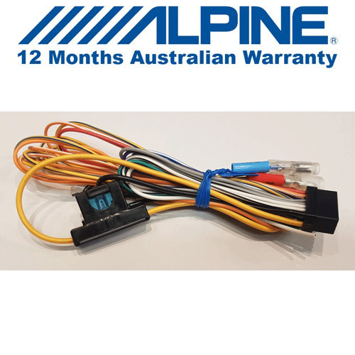 Alpine Radio Genuine Harness Suit for Visual Head Units | Compatible with Select Models