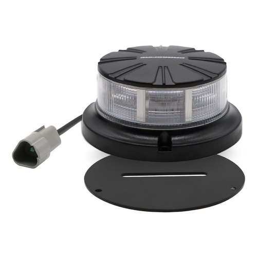 Crossfire B56SC Slim LED Beacon Screw Mount Clear Lens
