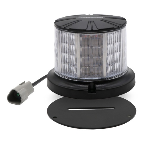 Crossfire B86SC LED Beacon Screw Mount Clear Lens