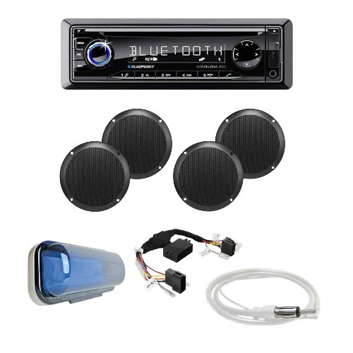 Blaupunkt BARCELONA230 Car Radio Single Din Bluetooth CD/USB Receiver Package