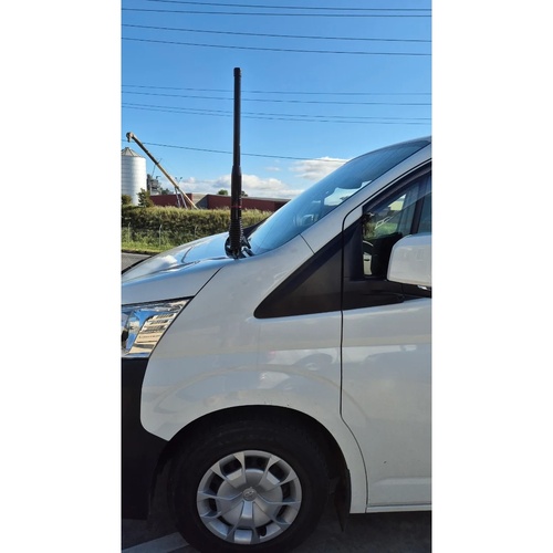 GMF 4x4 BB-195 To Suit Toyota Hiace 2019-Current Bonnet Aerial UHF Antenna Bracket 