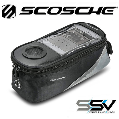 Scosche BMXLS RoadRocker XL Bike Bag with Speaker