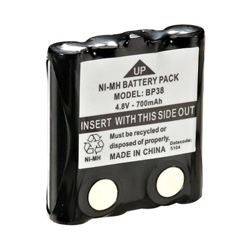 Uniden BP38 4.8V 700mAh NiMH UHF Handheld Radio Battery
