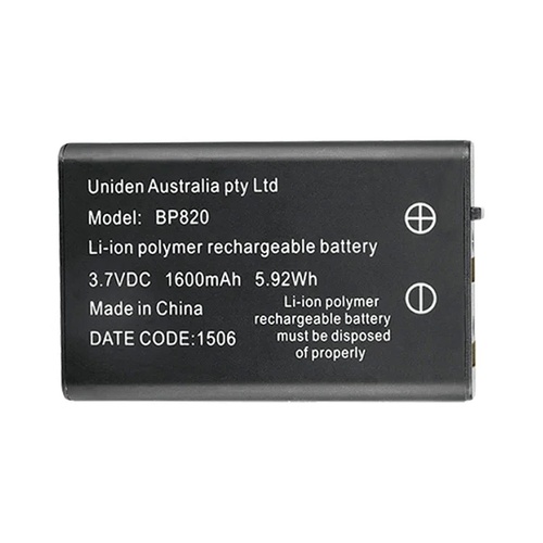 Uniden BP820 3.7V 1600mAh Battery for UH810 / UH820 Series