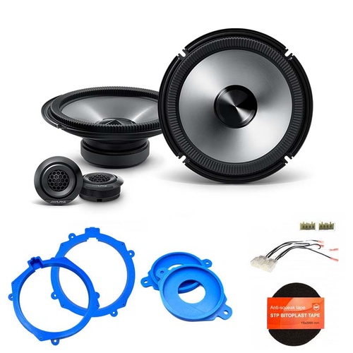 Alpine BRV-S80C 8" Speakers & fitting Accessories to suit Mazda vehicles