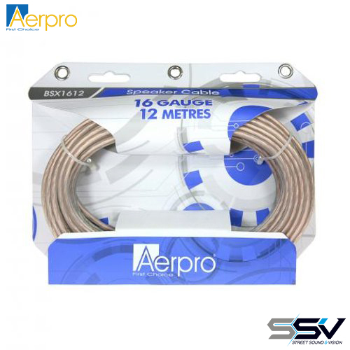 Aerpro BSX1612 Bassix 16ga 12m speaker cable
