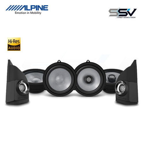 Alpine BT-50 R2-Series Premium Sound Speaker System Suitable for Mazda BT-50 (2013-2020)