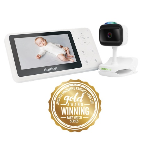 Uniden BW4501 4.3-Inch Baby Video Monitor with 1080p Clamp Camera