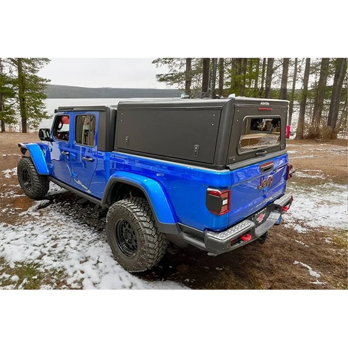 Alu-Cab Explorer Canopy To Suit Jeep Gladiator Smooth Finish C-D-JG19-E-BS