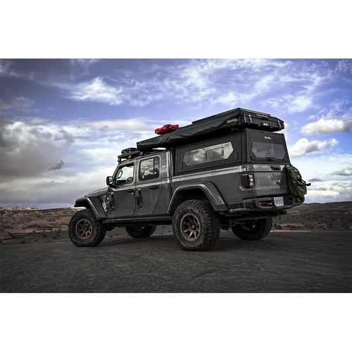 Alu-Cab Contour Canopy To Suit Jeep Gladiator With Windows C2-D-JG19-B-W