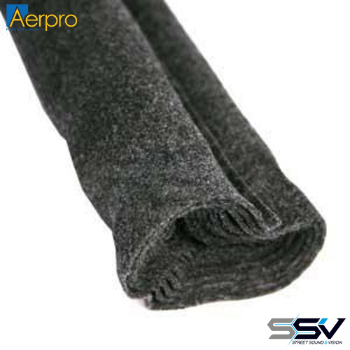 Aerpro CACH25 25m roll charcoal felt carpet