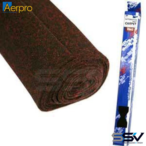 Aerpro CASRD1 75x2m speckled red carpet