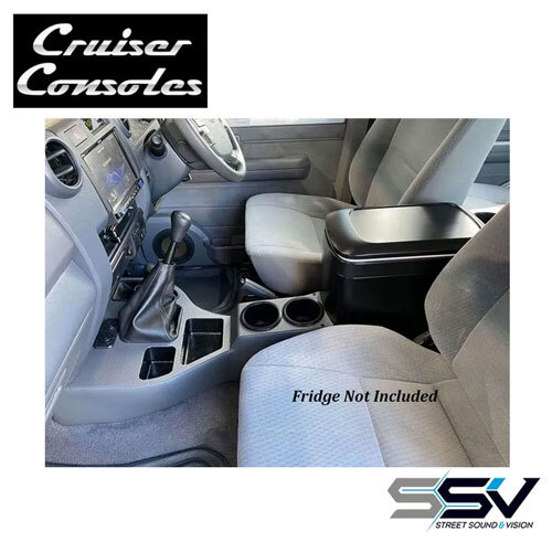 Full-Length Fridge Centre Console with mounting Platform to suit 79 Single Cab DPF 2016