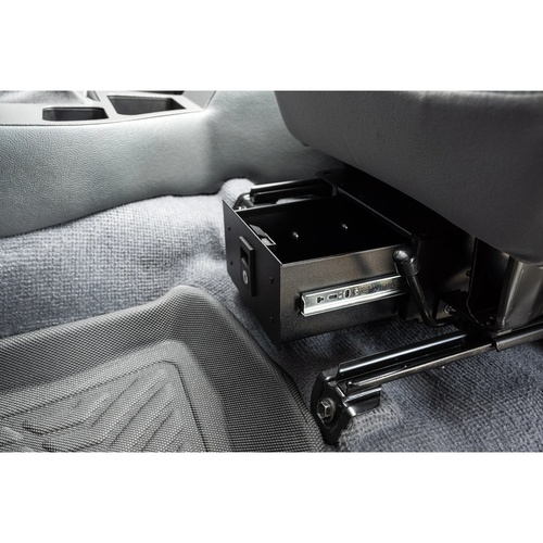 Underseat Lockable Storage Drawers To Suit the passenger side seat of the 79 Dual Cab and 76 Wagon Landcruiser