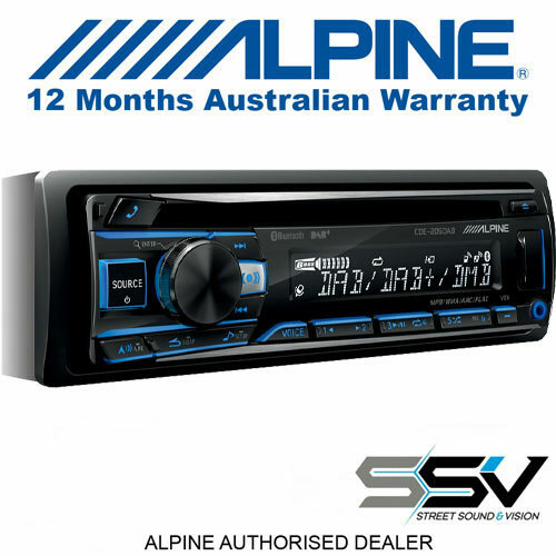 ALPINE CDE-205DAB DAB/CD/USB RECEIVER | STREET SOUND & VISION