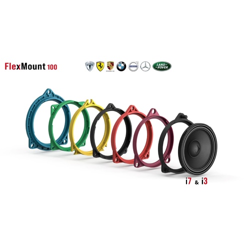 HELIX FlexMount CFMK100 - 4" 3D Printed Speaker Adapter | Pair