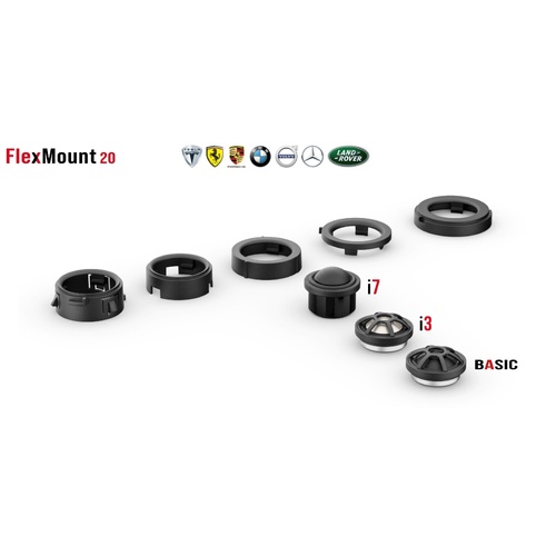 HELIX FlexMount CFMK20 - 1" 3D Printed Speaker Adapter | Pair