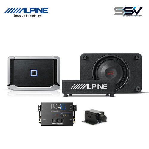 Alpine Subwoofer & Amplifier Upgrade Package To Suit Chevrolet Silverado