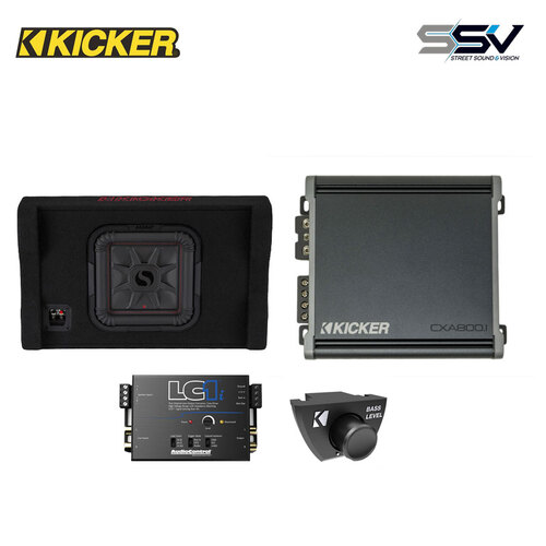 Kicker Sub-Woofer & Amplifier To Suit Chevrolet Silverado 2023