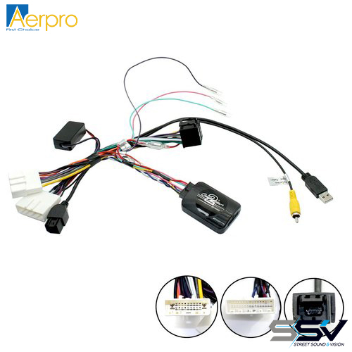 Aerpro CHNI9C Steering Wheel control to suit Nissan Navara, Xtrail, Qashqai, Altima