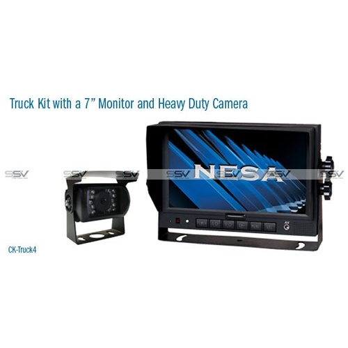 Neltronics CK-TRUCK4 Truck Camera & Monitor Kit 