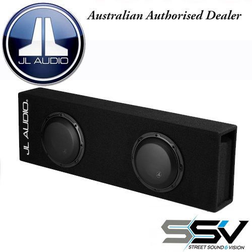 JL Audio CP208LG-W3V3 Dual 8" Slimline Subs in Ported Enclosure