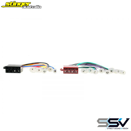 Male ISO to Bare Wire T-Harness