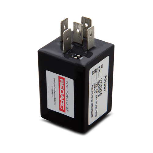 REDARC CR1224L 10A Latching Chopper Relay 12V or 24V (Flip-Flop)