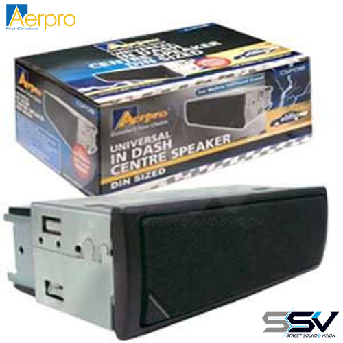 Aerpro CSP01B Car centre channel speaker universal in dash pocket