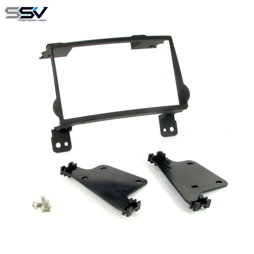 To Suit Hyundai iLoad Double Din Facia – Black