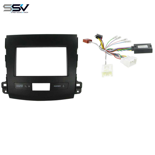 Mitsubishi Outlander D/Din Replacement Kit – Amplified