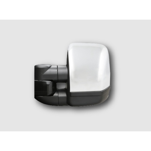 Clearview Towing Mirrors Next Gen, Pair, Power-Fold, Electric, Power Upgrade Kit, Chrome To Suit Toyota LandCruiser 70 Series Sep 2023 On