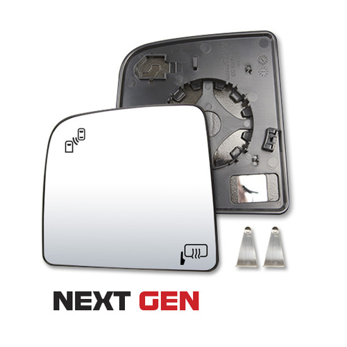 ClearView Next Gen Mirrors Flat Mirror Kit with Heating Element & Blind Spot Monitoring