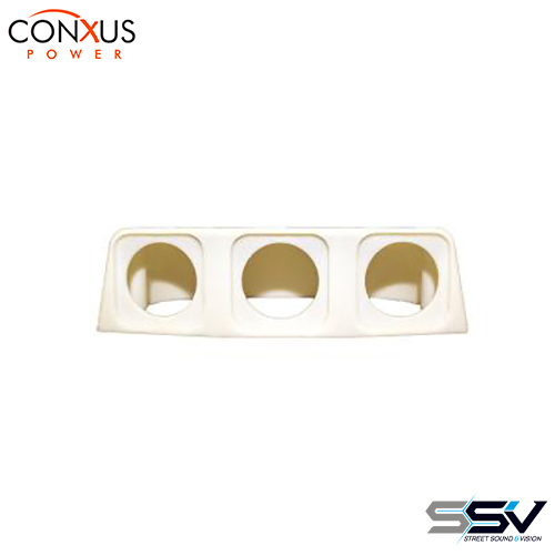Conxus CX-WS3-H Surfacemount Housing 3-way WHITE + Quickconx