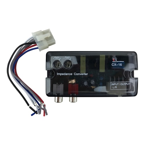 Axis CX16 2-Channel Speaker to RCA Level Converter