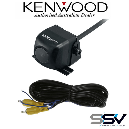 Kenwood CMOS-130 Universal Car Rear View With 6M G5MRCA Single RCA Cable Reverse Camera