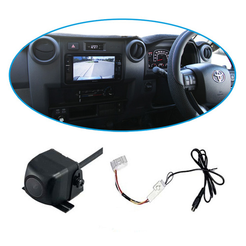 Installed Price | Factory Head Unit Reverse Camera Kit To Suit 2023+ Toyota Land Cruiser 70 Series